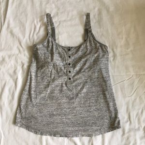 Gilligan & O’ Malley Nursing tank sz L